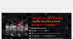 Desktop Screenshot of dickenlargementdrugs.com