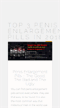 Mobile Screenshot of dickenlargementdrugs.com